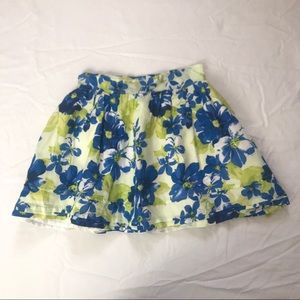 Aphorism Lined Ruffle Skirt
